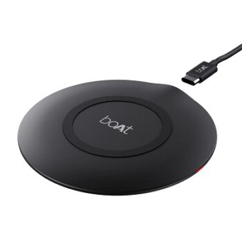boAt floAtpad 350 Qi Certified Wireless Charger with 6mm Transmission Range
