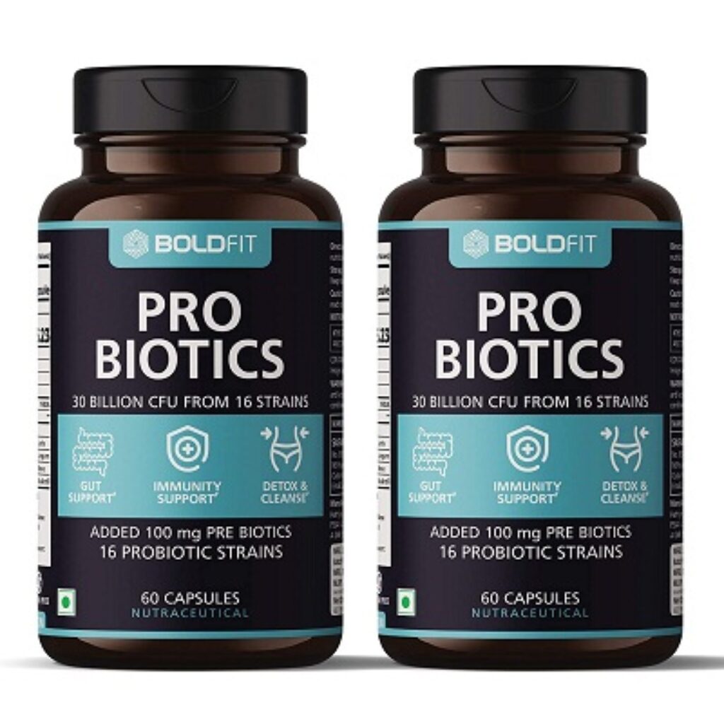 Boldfit Probiotics Supplement 30 Billion CFU