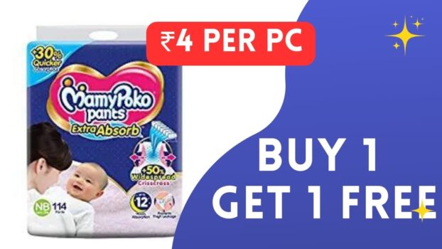 [Buy 1 Get 1 Free] Mamy Poko Diapers Bogo Deal Rs. 929