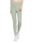 Clovia Women's Polyester Activewear Ankle Length Printed Tights