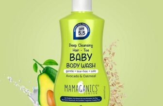 Mamaganics Deep Cleansing Hair to Toe Baby Body Wash,