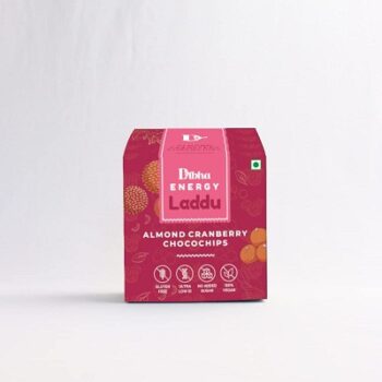 DIBHA -HONEST SNACKING Almond Cranberry Chocochips Laddu