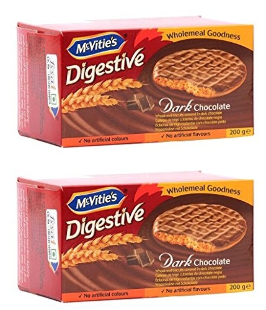 McVitie's Digestive Dark Chocolate Biscuit,