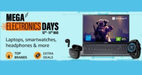 Amazon Mega Electronics Days sale offers