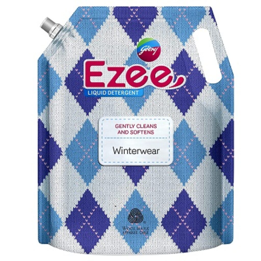 Godrej Ezee Liquid Detergent 2 kg Pouch for Winter-wear
