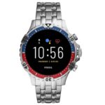 Fossil Gen 5 Garrett Stainless Steel Touchscreen Men's Smartwatch