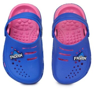 toothless Disney Frozen Kids Girls Blue/Pink Clogs