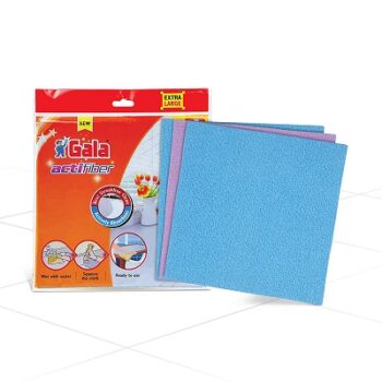 Gala Actifiber Kitchen Sponge Cloth for Table Tops and Glass Wipe