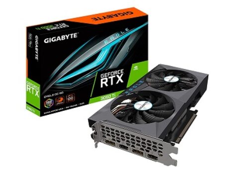 GIGABYTE GeForce RTX 3060 Ti Eagle OC 8G (REV2.0) Graphics Card
