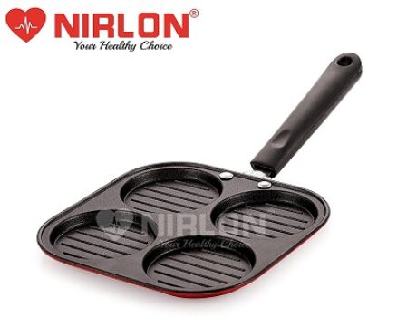 NIRLON Grill Mini Casting Coated Aluminium Uttapam Tawa