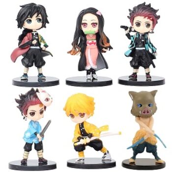HASTHIP Demon Slayer Action Figure Edition Action Figures Toys Collectible showpiece Perfect forGifting