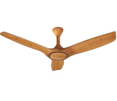 Havells 1200mm Stealth Wood Energy Saving Ceiling Fan (Pinewood Cola Chrome, Pack of 1)