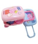 H&D Combo of Peppa Pig Cartoon Style Suitcase with Erasers