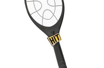 HIT Anti Mosquito Racquet Rechargeable Insect Killer Bat with LED Light
