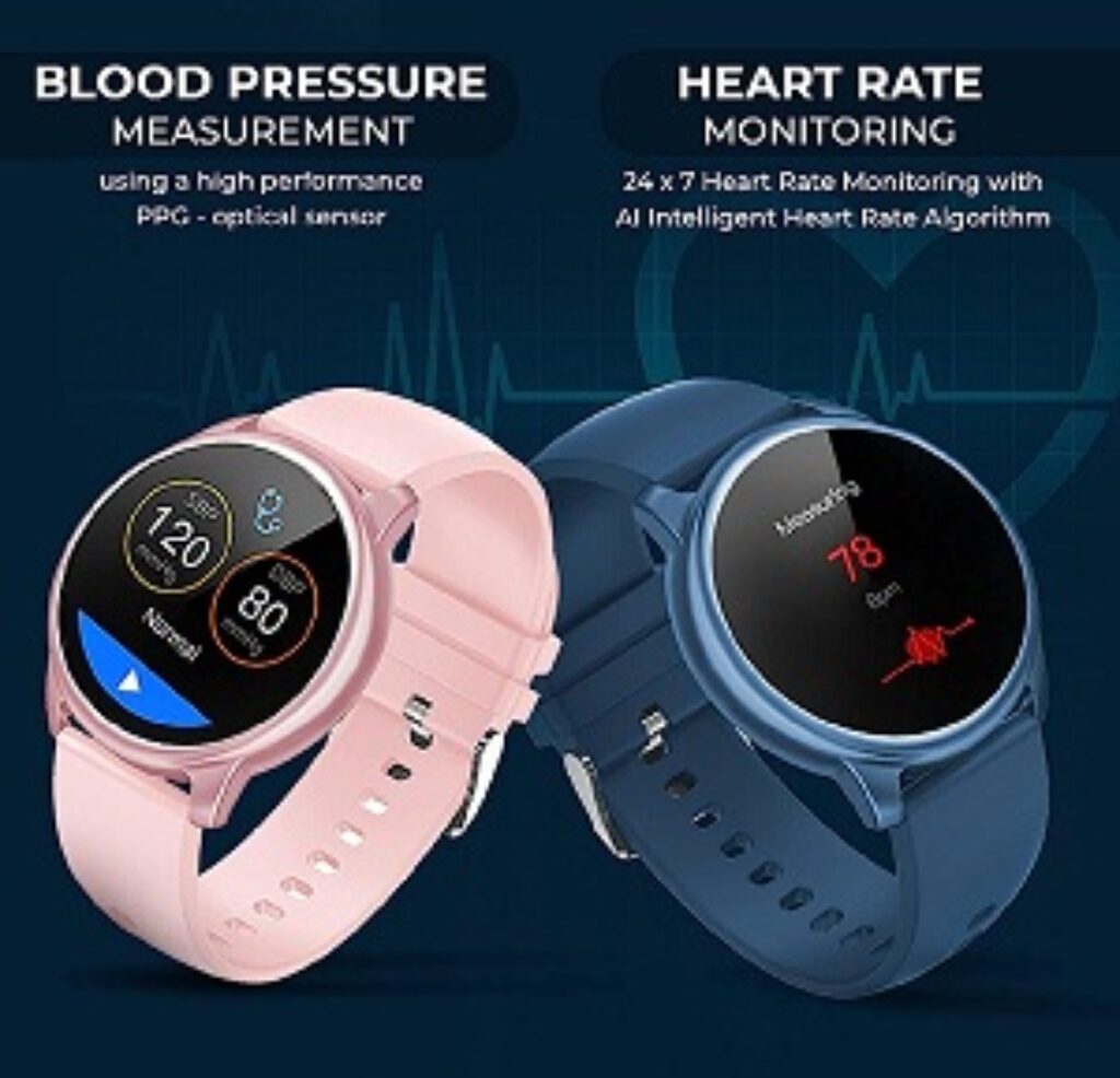 French Connection R7 series Unisex smartwatch with Full Touch screen