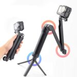 HUMBLE 3-Way Monopod Grip Arm Tripod Foldable Selfie Stick