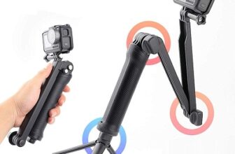 HUMBLE 3-Way Monopod Grip Arm Tripod Foldable Selfie Stick