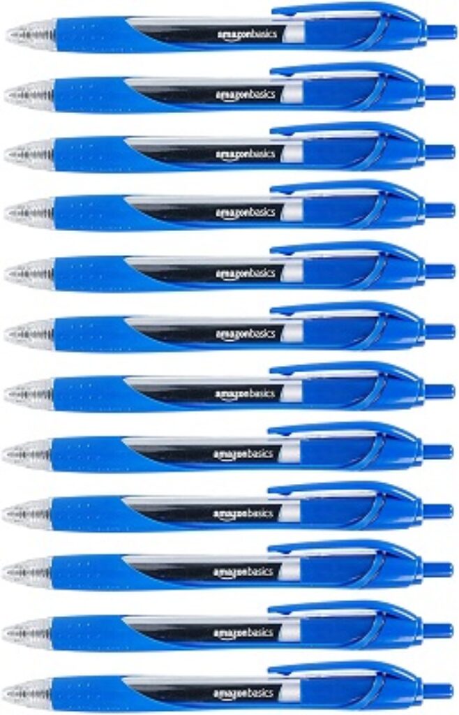 AmazonBasics Retractable Gel Ink Pens