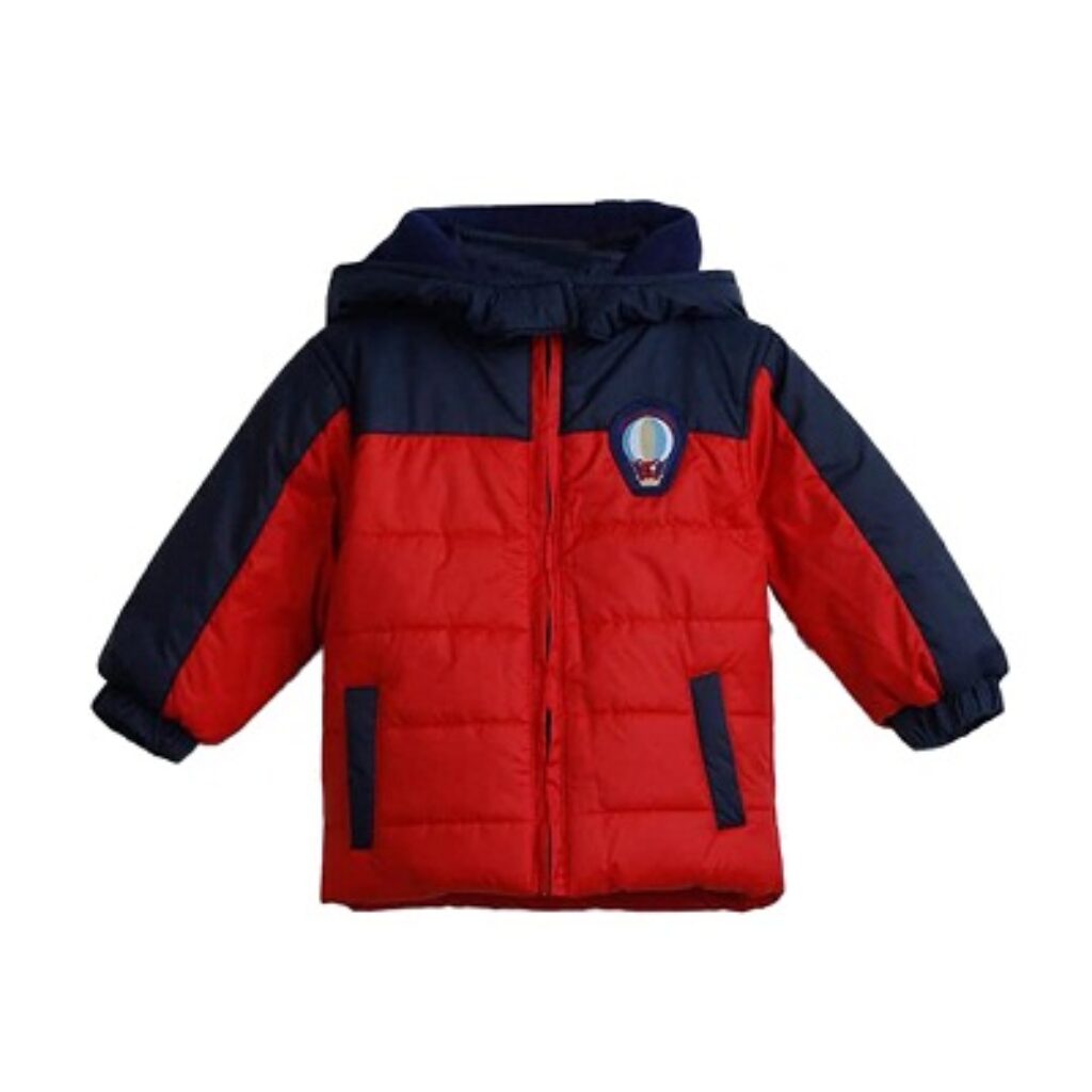 LIFE by Shoppers Stop Colour Blocked Polyester Hood Infant Boys Jacket