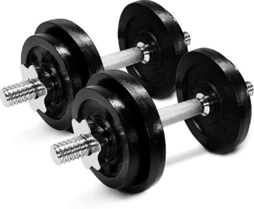 KAKSS CAST IRON ADJUSTABLE DUMBBELLS 10 KG TO 100 KG (28)