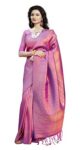 SWORNOF Womens Kanjivaram Banarasi Silk Saree Kanchipuram Patola saree