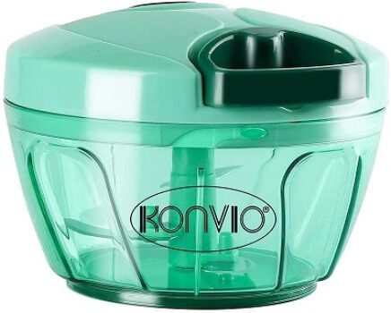Konvio Mini Handy and Compact Chopper, with 3 Blades for effortlessly Chopping Vegetables