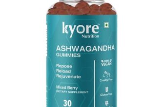 Kyore Nutritions Ashwagandha Gummies for Reducing Stress & Anxiety