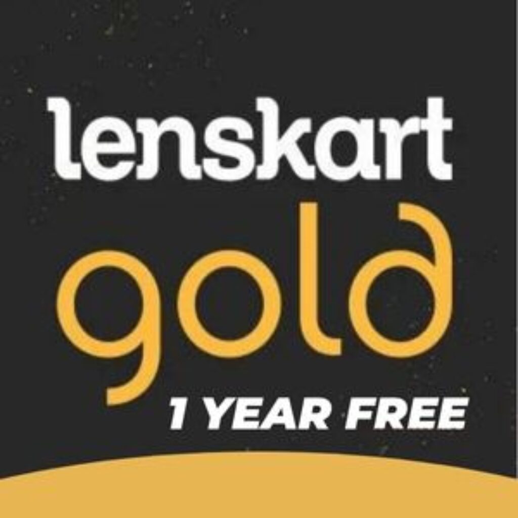 FREE Lenskart 1 Year Gold Membership