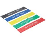 Amazon Brand - Symactive TPE Resistance Loop Bands, Set of 5