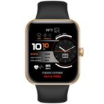 Maxima New Samurai Smartwatch 1.85", 1st Time Call Accept Feature, Hindi Language Support, 600Nits Brightness, Longer Battery, in-App GPS,100+ Watch Faces, Multisport Modes,HR/SpO2 (Gold Black)