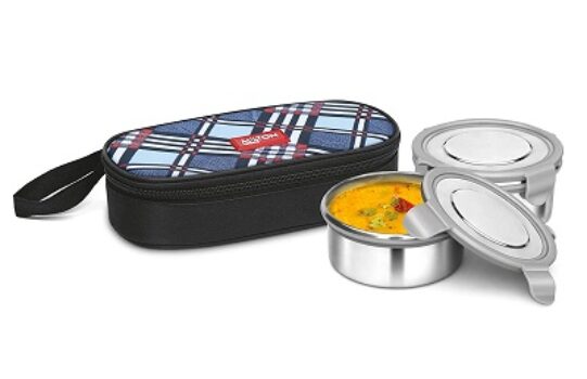 Milton Fresh Meal Click Stainless Steel Lunch Box Set