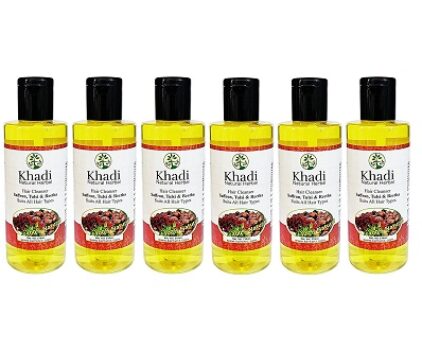 Natural Herbal Saffron, Tulsi and Reetha Shampoo
