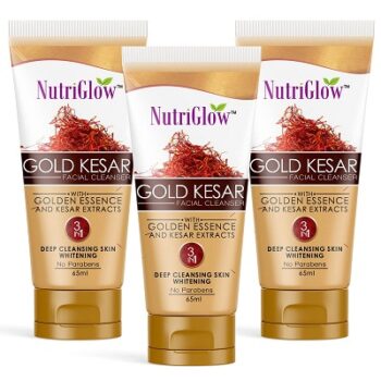NutriGlow Gold Kesar Face Wash With Kesar Extract For Clean your Face
