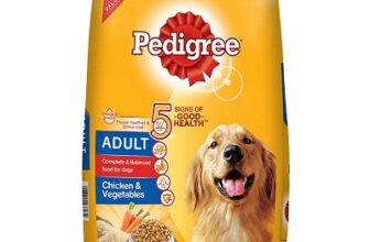 Pedigree Adult Dry Dog Food, Chicken & Vegetables Flavour, 20kg Pack
