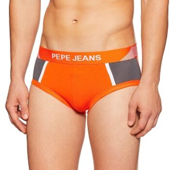 Pepe Mens Solid Briefs