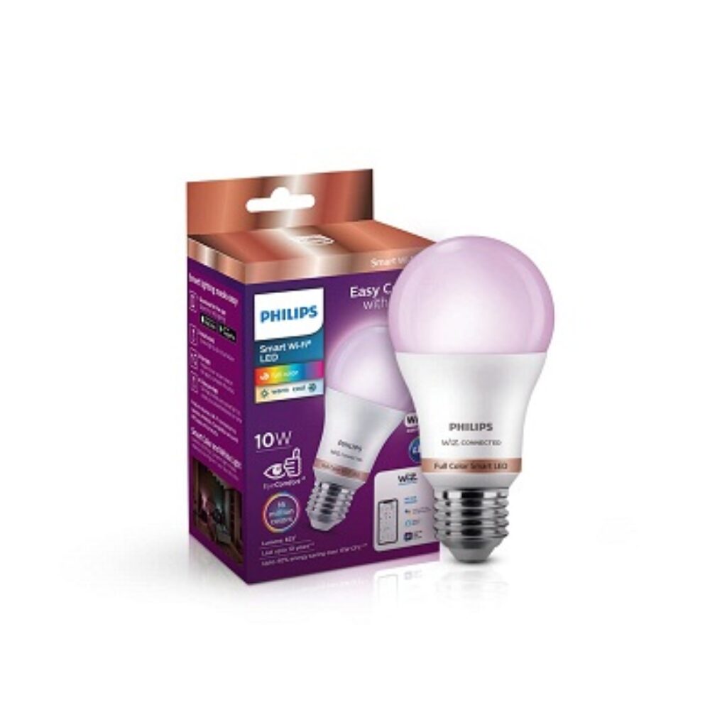 PHILIPS Wiz Smart WI-Fi LED Bulb E27 10-Watt