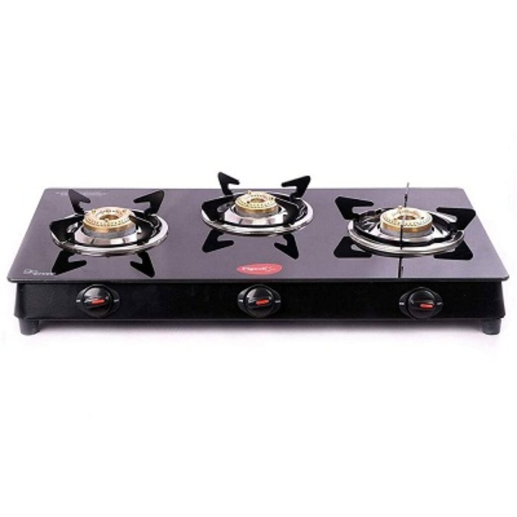 Pigeon by Stovekraft Aster 3 Burner Gas Stove