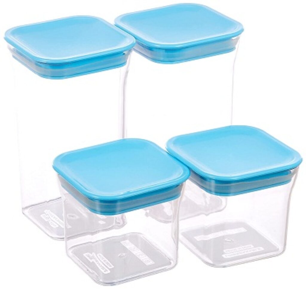 Suzec Plastic Storage container Set