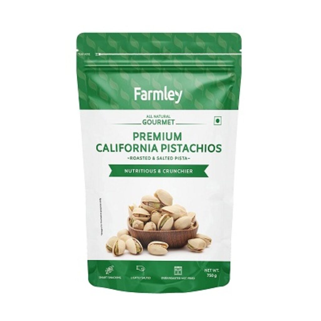 Farmley Premium California Roasted Salted Pistachios