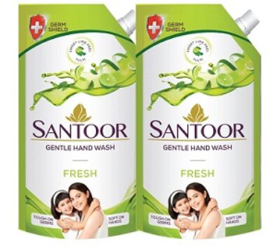 Santoor Handwash Fresh 750ml (Pack of 2)