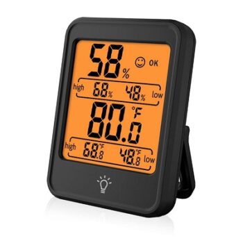 Supvox® Indoor Thermometer and Hygrometer,