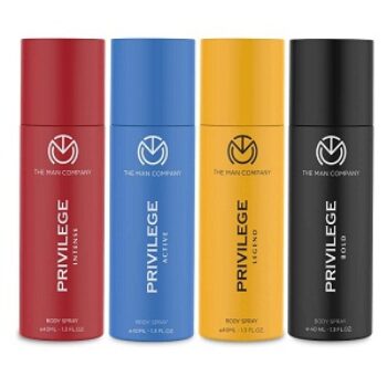 The Man Company Privilege Deodorants Combo Pack for Men