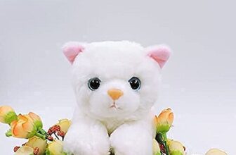 Tickles Cat Soft Stuffed Plush Animal Toy for Kids