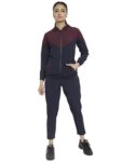 CHKOKKO Women Sports Zipper Running Winter