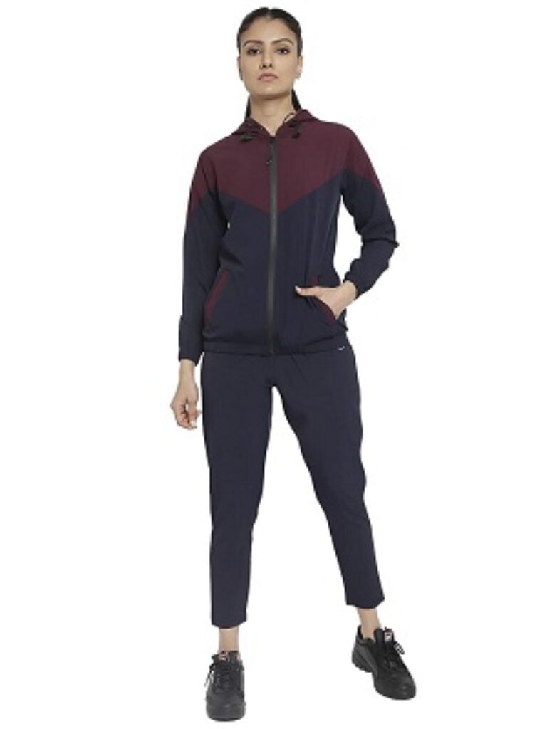 CHKOKKO Women Sports Zipper Running Winter