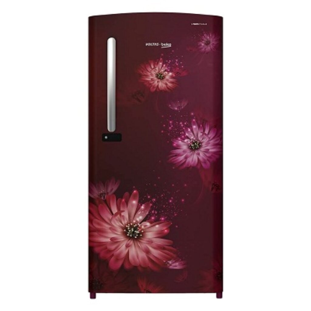 Voltas Beko 200 L 4 star Direct Cool Refrigerator, Dahlia Wine