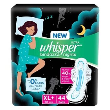 Whisper Bindazzz Night Sanitary Pad