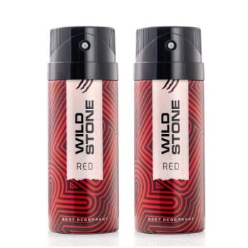Wild Stone Red Long Lasting Masculine Body Deodorants for Men