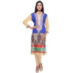 Teemoods Women's Long Brasso Kurti