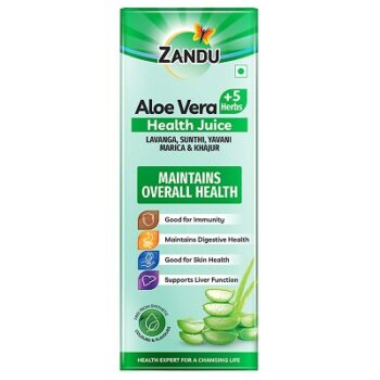 Zandu Aloe Vera + 5 Herbs Health Juice